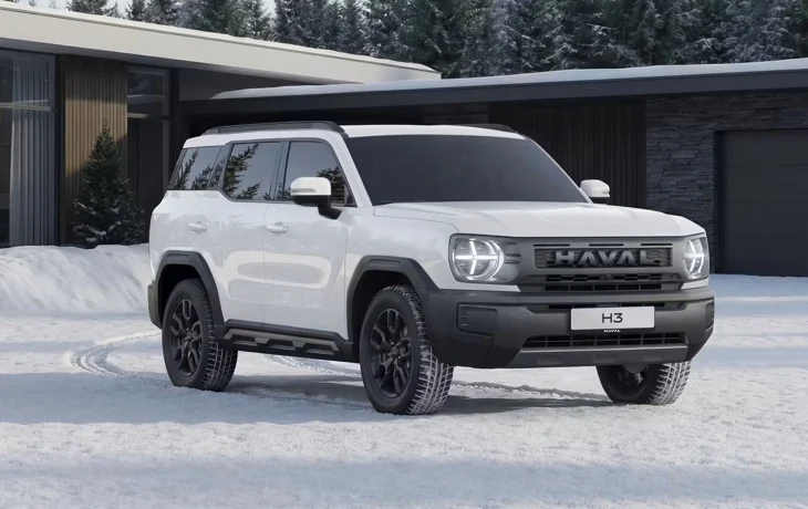 Обновленный HAVAL H3 получает новый дизайн, новый двигатель и дополнительные онлайн-сервисы